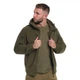 Куртка флісова Sturm Mil-Tec Cold Weather Fleece Jacket Gen.II with Hood 3XL Olive - зображення 5
