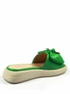 Женские кожаные шлепанцы It-girl 2347-823green 40р-25.5см (2000000489964) - изображение 3