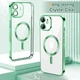 Чохол Wave Premium Metal Shining case with MagSafe (TPU) для Apple iPhone 11 6.1” Light Green - изображение 2