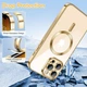 Чохол Wave Premium Metal Shining case with MagSafe (TPU) для Apple iPhone 13 Pro Max 6.7” Gold - изображение 5