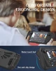 Защитный силиконовый чехол с подставкой для Steam Deck с утолщенным протектором Black - изображение 2