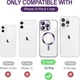 Чехол Wave Premium Metal Shining case with MagSafe (TPU) для Apple iPhone 12 Pro 6.1” Deep Purple - зображення 7