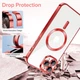 Чохол Wave Premium Metal Shining case with MagSafe (TPU) для Apple iPhone 11 Pro Max 6.5” Red - изображение 5