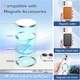 Чохол Wave Premium Metal Shining case with MagSafe (TPU) для Apple iPhone 11 6.1” Silver - изображение 3