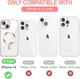 Чохол Wave Premium Metal Shining case with MagSafe (TPU) для Apple iPhone 13 14 6.1” Pink - изображение 8