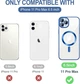 Чохол Wave Premium Metal Shining case with MagSafe (TPU) для Apple iPhone 11 Pro Max 6.5” Midnight Blue - изображение 7