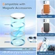 Чохол Wave Premium Metal Shining case with MagSafe (TPU) для Apple iPhone 11 6.1” Light Blue - изображение 3