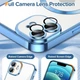 Чохол Wave Premium Metal Shining case with MagSafe (TPU) для Apple iPhone 11 6.1” Light Blue - изображение 4