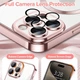 Чохол Wave Premium Metal Shining case with MagSafe (TPU) для Apple iPhone 14 Pro 6.1” Pink - изображение 4