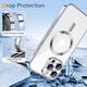 Чохол Wave Premium Metal Shining case with MagSafe (TPU) для Apple iPhone 14 Pro 6.1” Silver - изображение 5