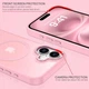 Чохол Wave Premium Matte Insane Guard case with MagSafe (TPU+PC) для Apple iPhone 16 6.1" Pink - изображение 5
