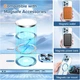 Чохол Wave Premium Metal Shining case with MagSafe (TPU) для Apple iPhone 16 Pro 6.3” Light Blue - изображение 3