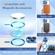 Чохол Wave Premium Metal Shining case with MagSafe (TPU) для Apple iPhone 14 Pro 6.1” Midnight Blue - изображение 3