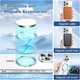 Чехол Wave Premium Metal Shining case with MagSafe (TPU) для Apple iPhone 16 Pro Max 6.9” Silver - зображення 3