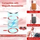 Чохол Wave Premium Metal Shining case with MagSafe (TPU) для Apple iPhone 16 6.1” Red - изображение 3