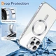 Чехол Wave Premium Metal Shining case with MagSafe (TPU) для Apple iPhone 16 Pro Max 6.9” Silver - зображення 5