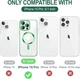 Чехол Wave Premium Metal Shining case with MagSafe (TPU) для Apple iPhone 15 Pro 6.1” Light Green - зображення 7