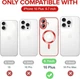 Чохол Wave Premium Metal Shining case with MagSafe (TPU) для Apple iPhone 16 Plus 6.7” Red - изображение 7