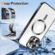Чохол Wave Premium Metal Shining case with MagSafe (TPU) для Apple iPhone 14 Pro 6.1” Black - изображение 5