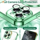 Чохол Wave Premium Metal Shining case with MagSafe (TPU) для Apple iPhone 16 Pro 6.3” Light Green - изображение 4