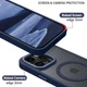 Чохол Wave Premium Matte Insane Guard case with MagSafe (TPU+PC) для Apple iPhone 14 Pro 6.1" Midnight Blue - изображение 7