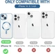 Чохол Wave Premium Metal Shining case with MagSafe (TPU) для Apple iPhone 13 14 6.1” Light Blue - изображение 7