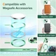 Чохол Wave Premium Metal Shining case with MagSafe (TPU) для Apple iPhone 15 6.1” Light Green - изображение 3