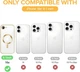 Чехол Wave Premium Metal Shining case with MagSafe (TPU) для Apple iPhone 16e 6.1” Gold - зображення 7