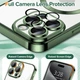 Чохол Wave Premium Metal Shining case with MagSafe (TPU) для Apple iPhone 14 Pro 6.1” Green - изображение 4