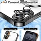 Чохол Wave Premium Metal Shining case with MagSafe (TPU) для Apple iPhone 16 6.1” Black - изображение 4