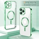 Чохол Wave Premium Metal Shining case with MagSafe (TPU) для Apple iPhone 11 Pro 5.8” Light Green - изображение 2