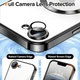 Чохол Wave Premium Metal Shining case with MagSafe (TPU) для Apple iPhone 16e 6.1” Black - изображение 4