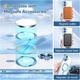 Чохол Wave Premium Metal Shining case with MagSafe (TPU) для Apple iPhone 16 6.1” Light Blue - изображение 3