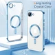 Чохол Wave Premium Metal Shining case with MagSafe (TPU) для Apple iPhone 16e 6.1” Light Blue - изображение 2