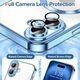 Чохол Wave Premium Metal Shining case with MagSafe (TPU) для Apple iPhone 16 6.1” Light Blue - изображение 4