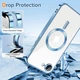 Чохол Wave Premium Metal Shining case with MagSafe (TPU) для Apple iPhone 16e 6.1” Light Blue - изображение 5