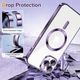 Чохол Wave Premium Metal Shining case with MagSafe (TPU) для Apple iPhone 11 Pro Max 6.5” Deep Purple - изображение 5