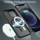 Чохол Wave Premium Matte Insane Guard case with MagSafe (TPU+PC) для Apple iPhone 11 6.1" Black - изображение 2