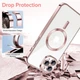 Чохол Wave Premium Metal Shining case with MagSafe (TPU) для Apple iPhone 11 Pro Max 6.5” Pink - изображение 5