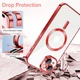 Чохол Wave Premium Metal Shining case with MagSafe (TPU) для Apple iPhone 15 6.1” Red - изображение 5