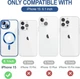 Чохол Wave Premium Metal Shining case with MagSafe (TPU) для Apple iPhone 15 6.1” Midnight Blue - изображение 7
