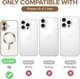 Чохол Wave Premium Metal Shining case with MagSafe (TPU) для Apple iPhone 16 6.1” Desert Titanium - изображение 7