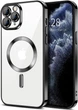 Чохол Wave Premium Metal Shining case with MagSafe (TPU) для Apple iPhone 11 Pro Max 6.5” Black - изображение 1