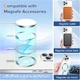 Чохол Wave Premium Metal Shining case with MagSafe (TPU) для Apple iPhone 11 Pro Max 6.5” Silver - изображение 3