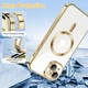 Чохол Wave Premium Metal Shining case with MagSafe (TPU) для Apple iPhone 15 6.1” Gold - изображение 5