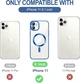 Чохол Wave Premium Metal Shining case with MagSafe (TPU) для Apple iPhone 11 6.1” Midnight Blue - изображение 7