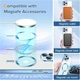 Чохол Wave Premium Metal Shining case with MagSafe (TPU) для Apple iPhone 11 Pro Max 6.5” Light Blue - изображение 3