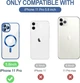 Чохол Wave Premium Metal Shining case with MagSafe (TPU) для Apple iPhone 11 Pro 5.8” Midnight Blue - изображение 7