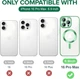 Чохол Wave Premium Metal Shining case with MagSafe (TPU) для Apple iPhone 16 Pro Max 6.9” Light Green - изображение 7