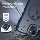 Чохол Wave Premium Matte Insane Guard case with MagSafe (TPU+PC) для Apple iPhone 13 14 6.1" Midnight Blue - изображение 4